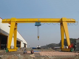MH model box frame single girder gantry crane